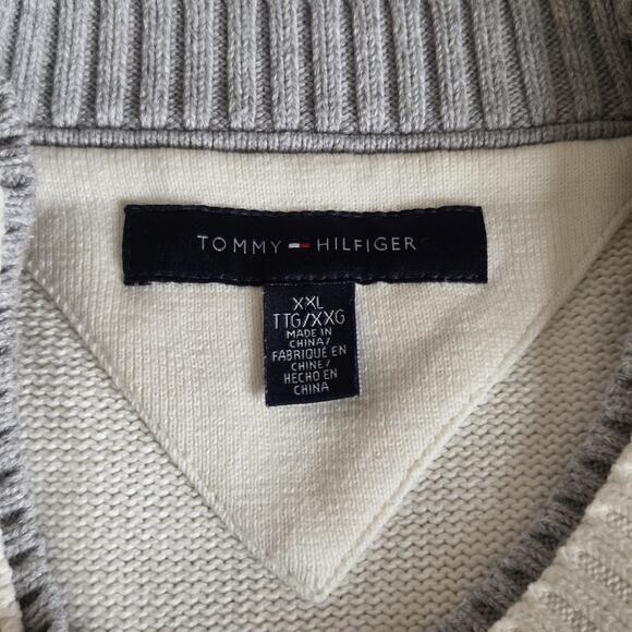 Tommy Hilfiger Classic Cotton Mens Sweater XXL Preppy Country Club Old Money - Picture 6 of 8